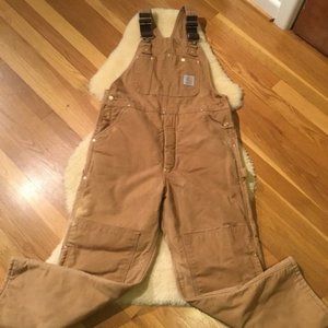 Carhartt Quilted Bib Overalls